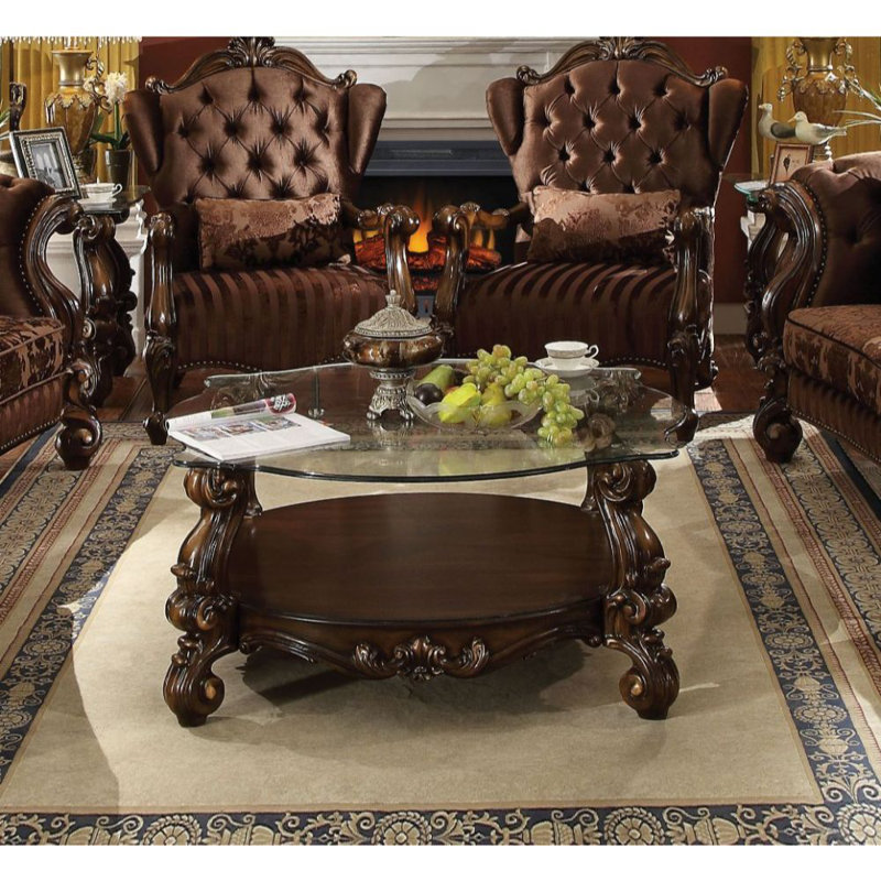 Alaqua Coffee Table, Bone White