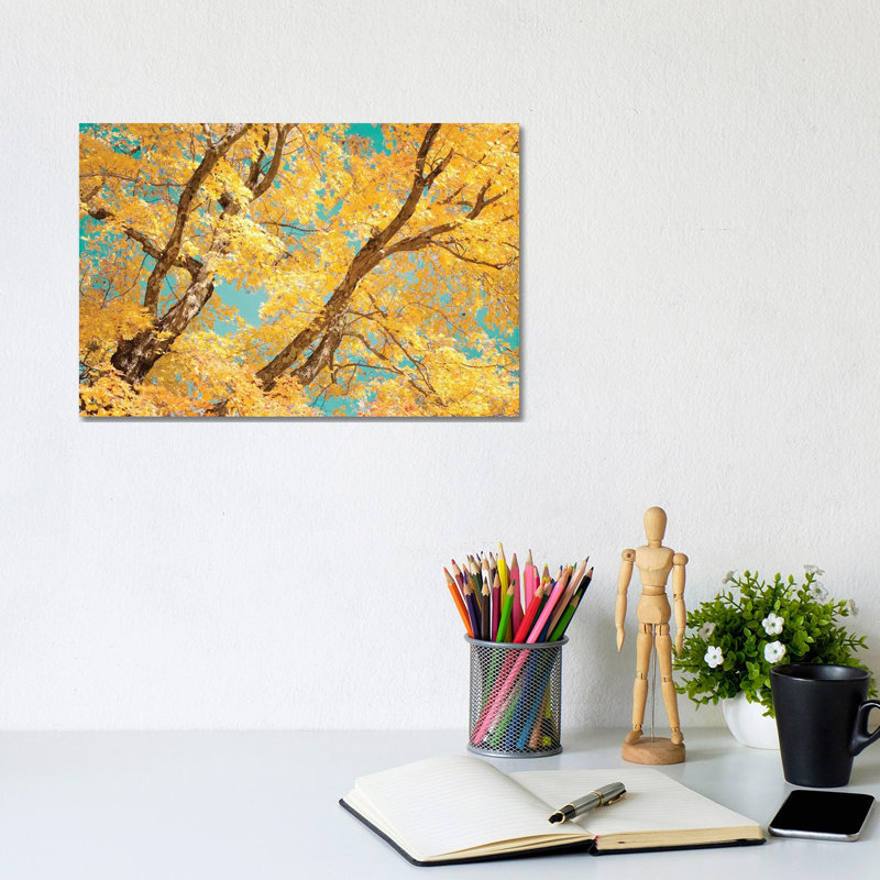 Autumn Tapestry V by Judy Stalus - Gallery-Wrapped Canvas Giclée on Canvas, 20.32 cm H x 30.48 cm W, Canvas
