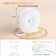Jamita Motion Sensor, USB Rechargeable, Dimmable, Easy Magnet Mount LED 3.35" Under Cabinet Recessed Light