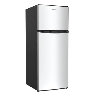BANGSON 4.0 Cu.Ft, 2 Doors Small Fridge with Freezer