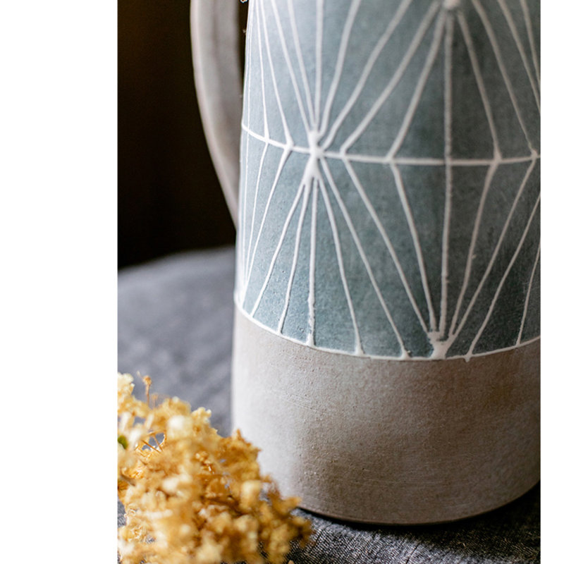 Handmade Terracotta Table Vase