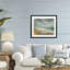 Tranquil Waves long Sandy Coast, reproduction encadrée sous verre, design par Dirk Wüstenhagen-669116767-669116764