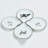 Reiber Bone China Round Spoon Rest