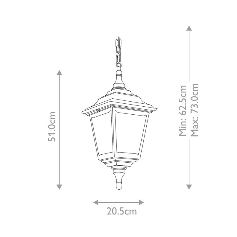 Victor Outdoor Hanging Lantern