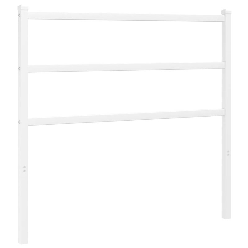 Oberly Metal Headboard, 100cm W, White