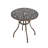 Rattan patio table and chair combination