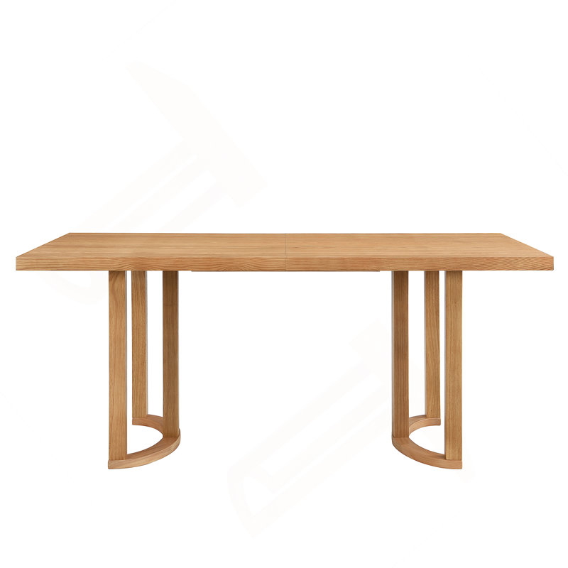 69 INCHES DINING TABLE (Natural)