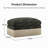 Ottoman Leopard Chenille -Green Black-209831014