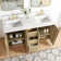 Amella 60'' Free Standing Double Bathroom Vanity with Quartz Top
