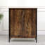 Alesia Steel 79 cm W Chest of 5 Drawers
