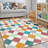 Colorful Diamond for Kids Washable Non-slip Rug-477690671-470197562