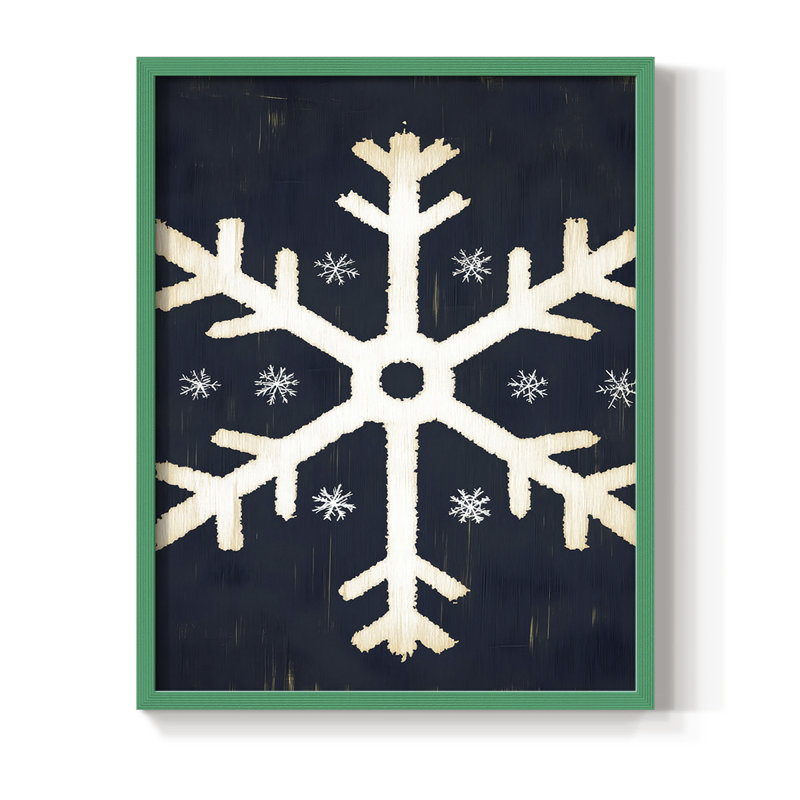 Framed Print - Solid Wood, 11" H x 9" W, Green