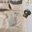 Ensemble de housse de couette en microfibre 3 pièces avec fermeture à glissière et attaches d'angle Solayne, certifié OEKO-TEX-110582278-110582279