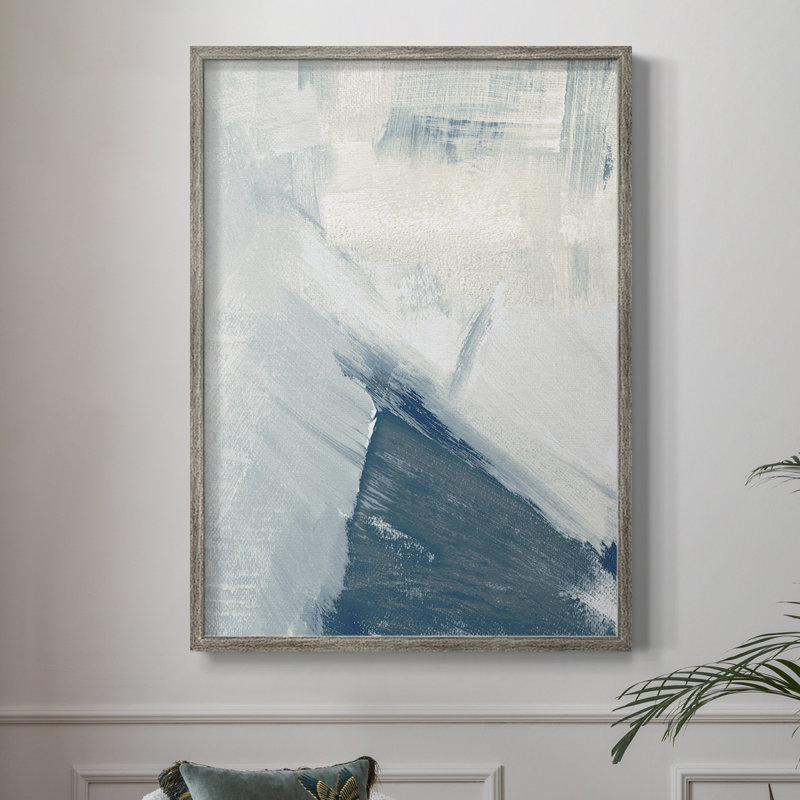 «Wind Blown I», reproduction encadrée - bois massif, H 11 po x l 9 po