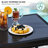 Latitude Run® Outdoor Patio 3-piece Rocking Black Wicker Bistro Set