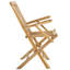 Marcus Solid Teak Folding Arm Chair