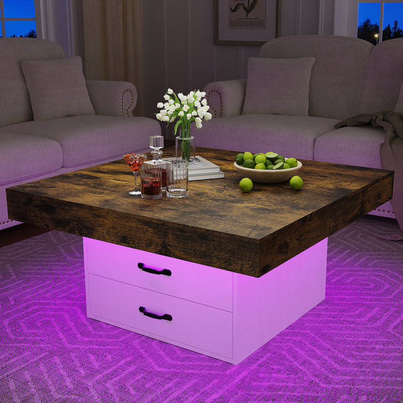 Table basse, Blanc