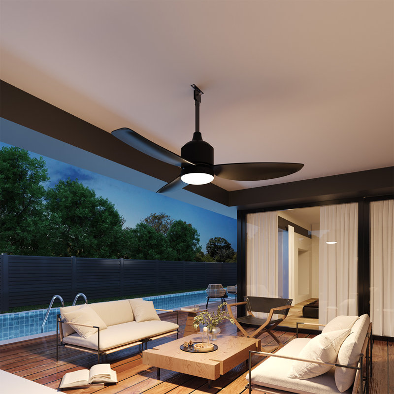 42'' Ceiling Fan With Light Kit Included