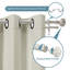 Tringle à rideaux double de 1 pouce de diamètre avec embouts sphériques, tringle à draperie télescopique ajustable robuste pour différentes pièces-2113516504-2113516510