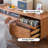 Modern Simplicity Cherry Wood TV Stand-30709898