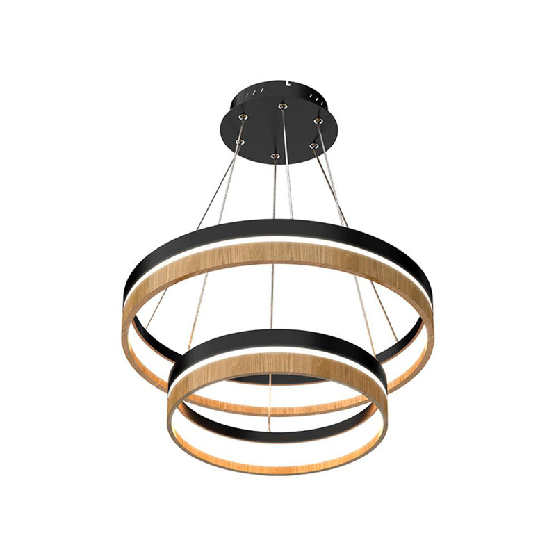 Adwita 2 - Light Dimmable LED Drum Chandelier