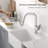 Square Kitchen Faucet With Pull Out Sprayer-119402475