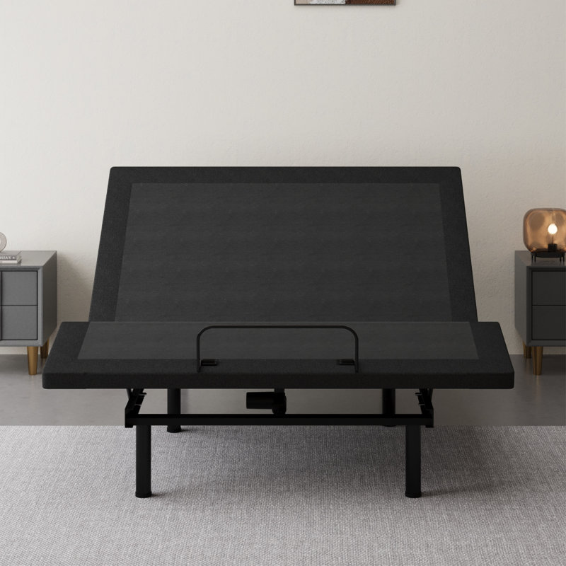 Bingaman 12" Adjustable Bed with Wireless Remote and Preset Positions, Queen