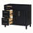 Freestanding Bathroom Storage Cabinet with 2 Drawers and a Tip-out Drawer
