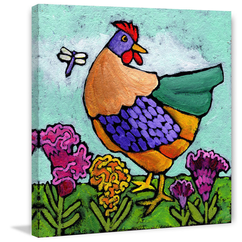 Janet Nelson - Wrapped Canvas Painting, 81cm H x 81cm W x 3.81cm D