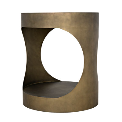 Table de bout avec tablette de plancher de 26 po Eclipse