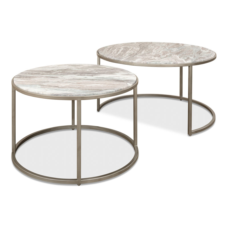 2 - Piece Nesting Coffee Table Set