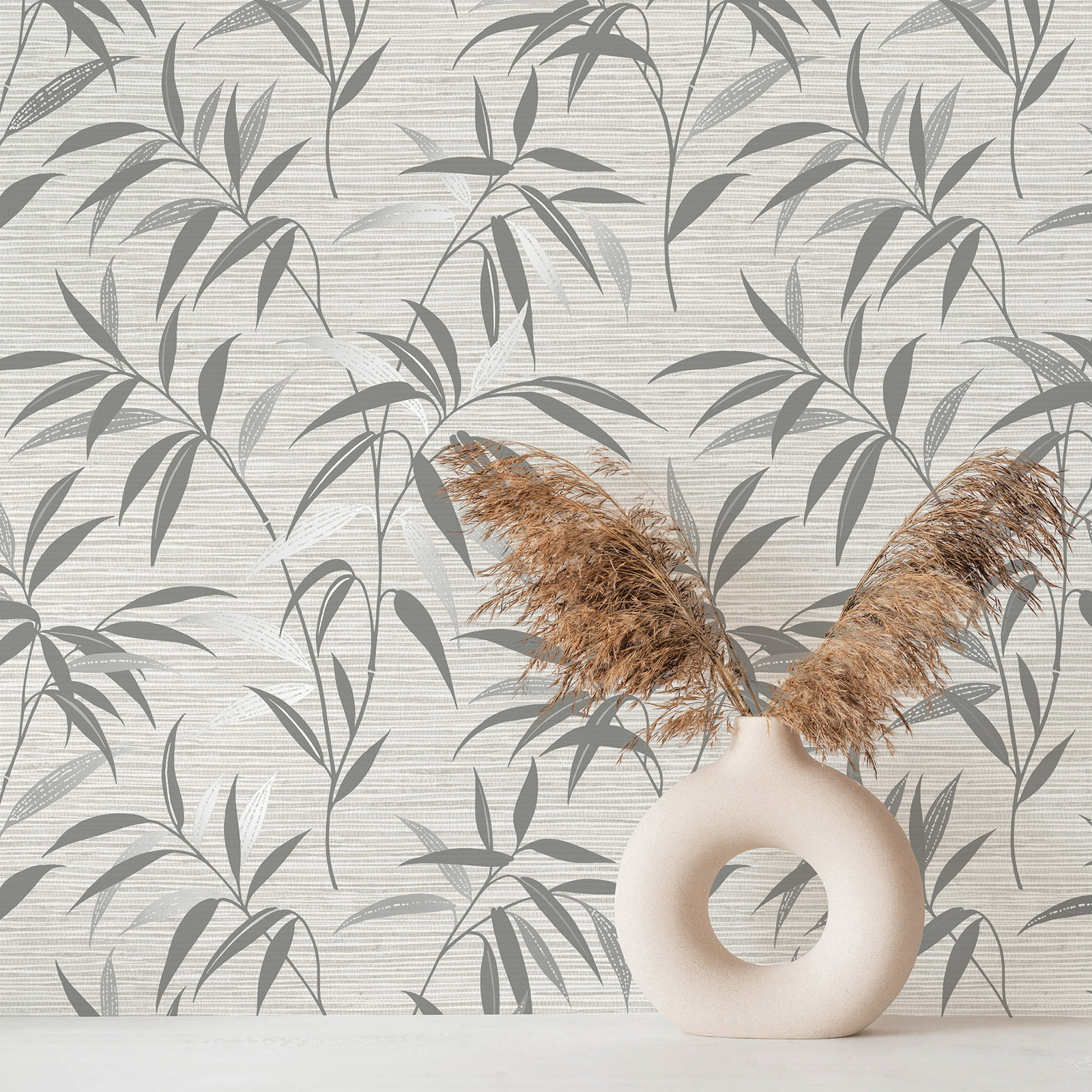 Aluta Wallpaper Double Roll, Gray
