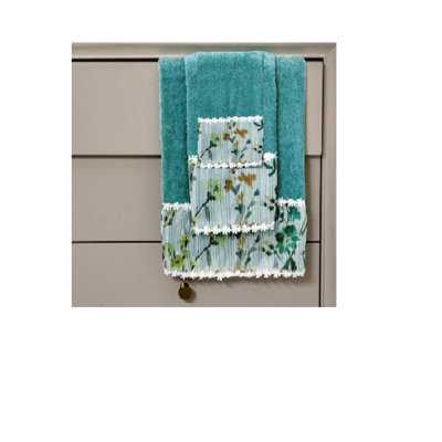 Ensemble de serviettes 3 pièces 100% coton