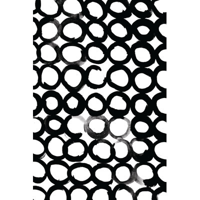 Ink Circles - Wrapped Canvas Print