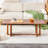 Small Solid Wood Tea Table With , In Rich Walnut Color Decorated Rectangular Coffee Table,