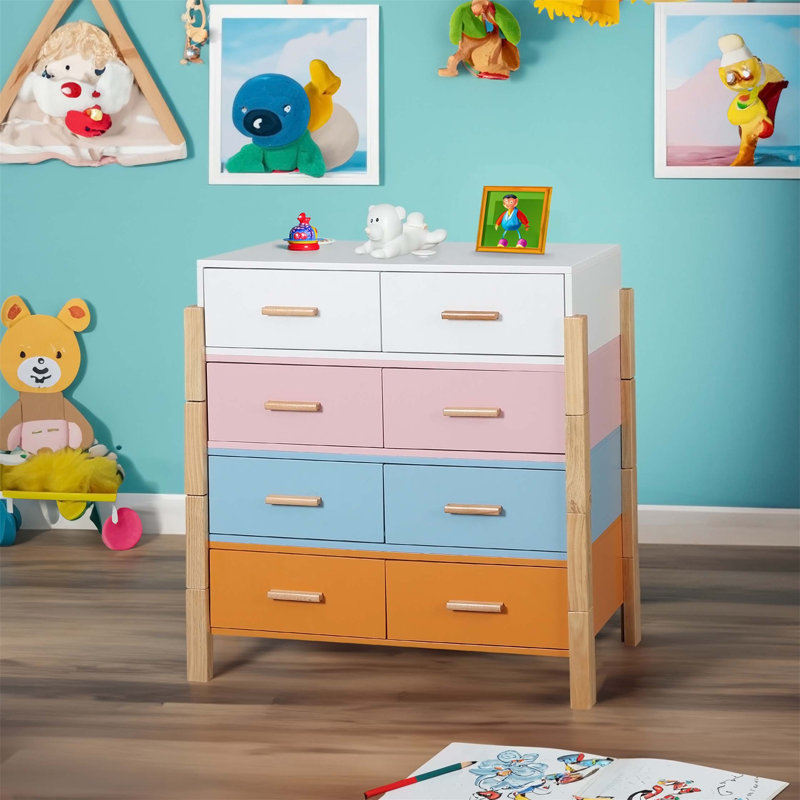 Armoire décorative Salil, l'armoire combinée colorée, armoire de rangement, armoire de rangement, casiers