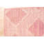 Hand Tufted Wool Geometric Area Rug in Pink