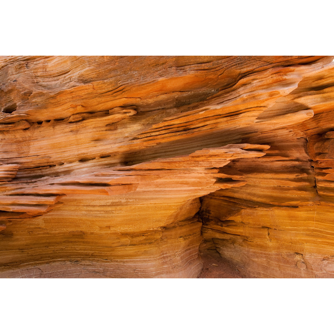 Orange Rock Formation von Zodebala - Kunstdrucke