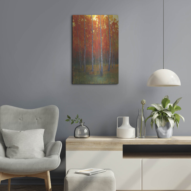 «Changer les couleurs II» par Tim O'Toole, art mural en métal, H 24 po x l 16 po