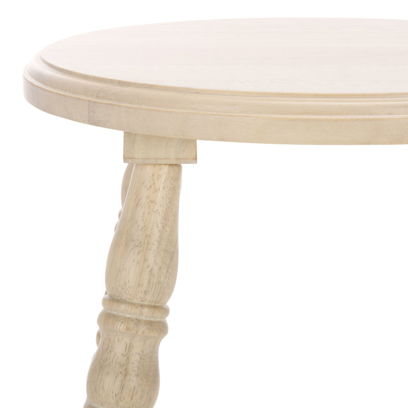 Sidiko 24" Counter Stool, White Washed, Counter Stool (24" Seat Height)