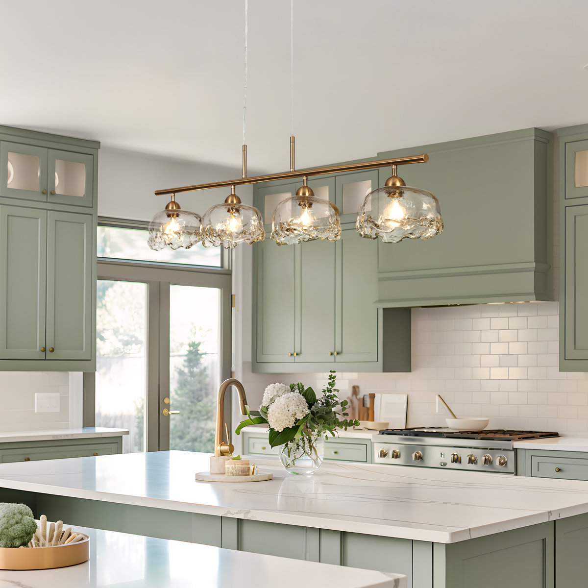 Mercer41 Alyra 4 - Light Kitchen Island Pendant | Wayfair