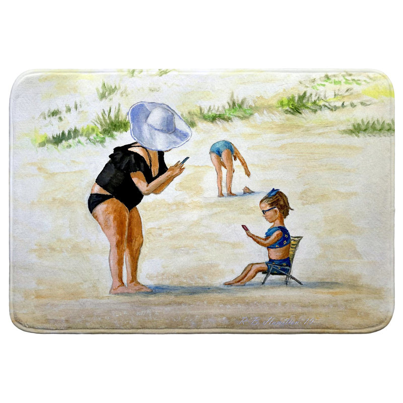 Tapis de bain Smile for Grandma, L 36 po x l 24 po