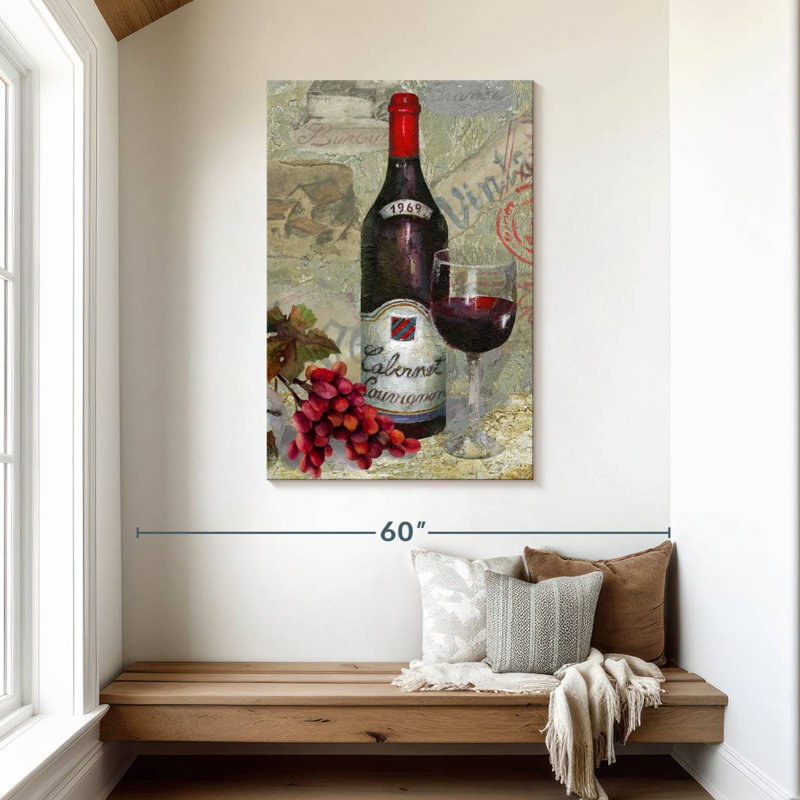 Yarlin Cabernet Sauvignon, 45" H x 30" W