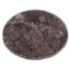 Tapis à poils longs en polyester touffeté à la main Stiner - Rond, couleur brun beige, conception unie, tapis antidérapants faits à la main épais pour le salon, la chambre à coucher-27439185