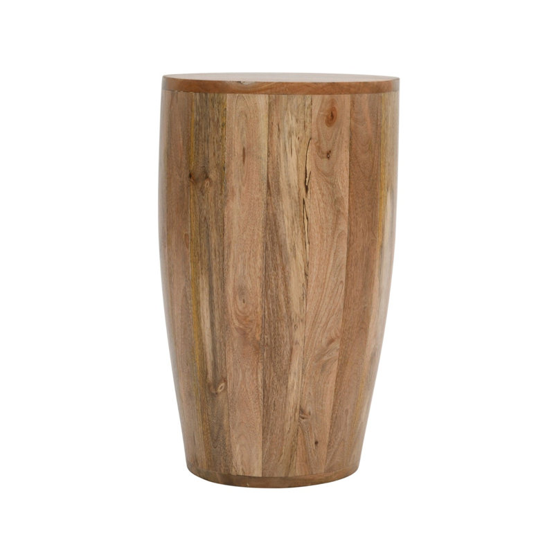 Fairlight Solid Wood Block End Table