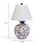 Lampe de table bleue et blanche Diana