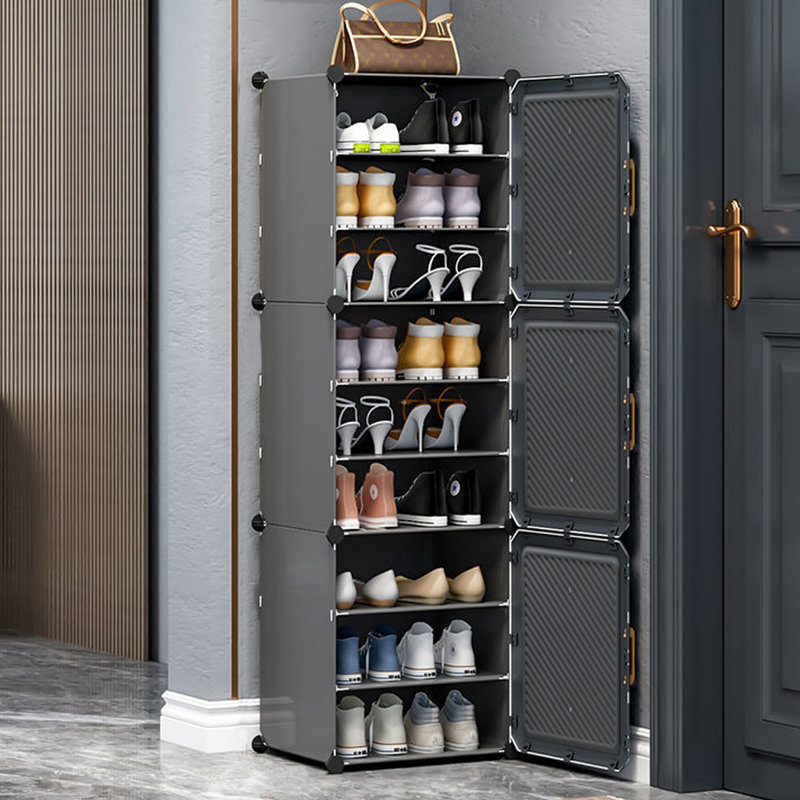 18 Pair Shoe Storage Cabinet