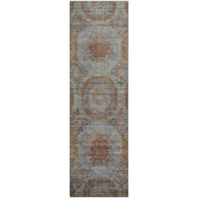 Premium Machine Washable Jerez AMF1221 Geometric Rug