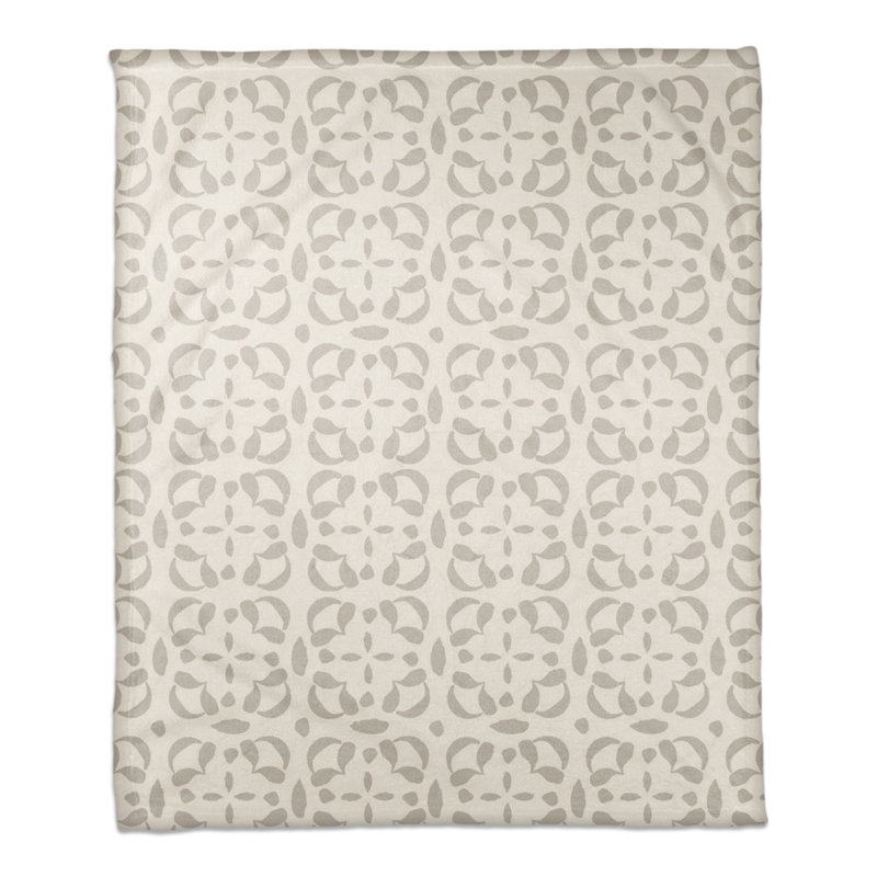Hand Woven Throw Blanket, Gray