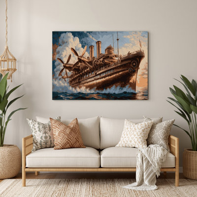 Art mural gris Sci Fi